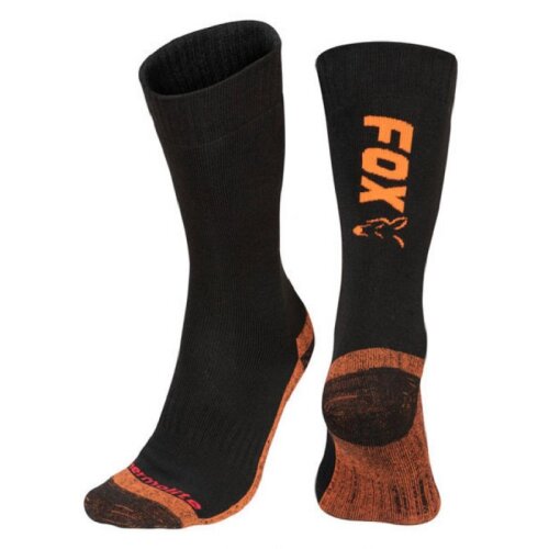 Fox Black/Orange Thermolite Long Sock Gr. 40-43