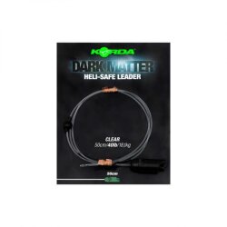 Korda Dark Matter Heli-Safe Leader 100cm Clear