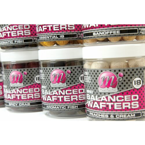 Mainline High Impact Balanced Wafters 18mm Salty Squid