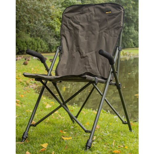 Solar Undercover Green Foldable Easy Chair High