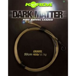 Korda Dark Matter Kamo Ring Swivel Leader 50 cm