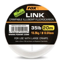 Fox Edges Link Crimpable Fluorocarbon