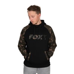 Fox Raglan Hoody Black/Camo