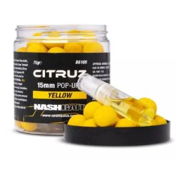 Nash Bait Citruz Pop Ups Yellow 15mm