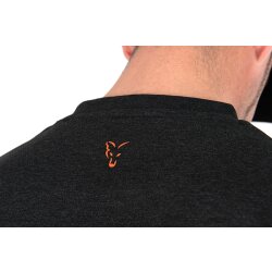 Fox Collection T-Shirt Black & Orange Gr. S