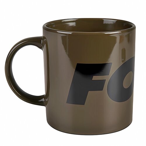 Fox Green & Black Logo Ceramic Mug