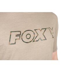Fox Ltd LW Khaki Marl T -Shirt Gr. L