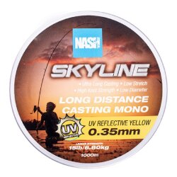 Nash Skyline Mono UV Yellow 1000m