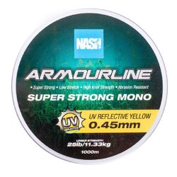 Nash Armourline Super Strong Mono UV Yellow 1000m