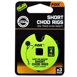 Fox Short Chod Rig Barbed Gr.4