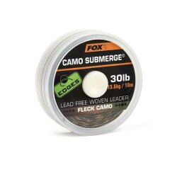 Fox Edges Submerge Camo Leader Fleck Camo 40lb - 18,1Kg