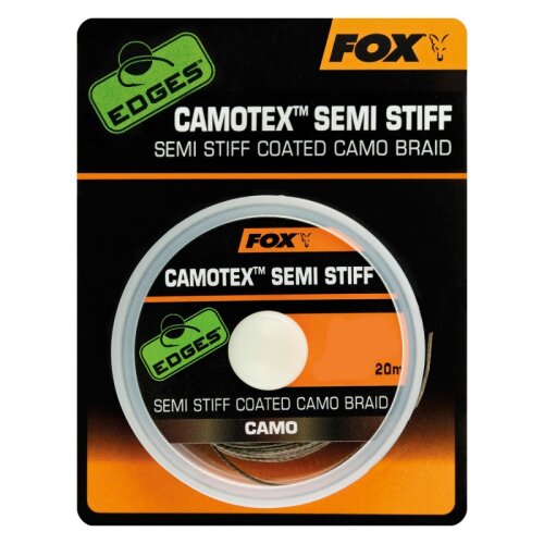 Fox Edges Camotex Semi Stiff Camo 35lb - 15,8Kg