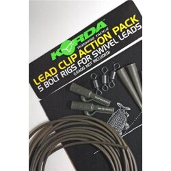 Korda Lead Clip Action Pack Weed